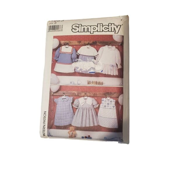 Lot of 2 Simplicity Children's Patterns Size 3 - Picture 1 of 4